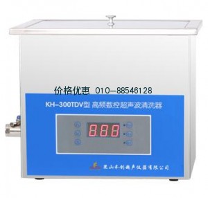 超聲波清洗器KH-300TDV臺(tái)式高頻數(shù)控